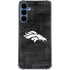 NFL Denver Broncos Black & White Galaxy A35 5G Clear Case